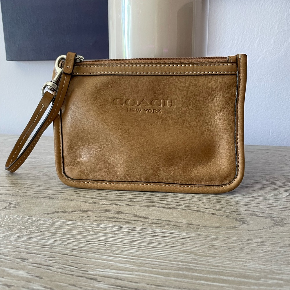 Coach wrist purse